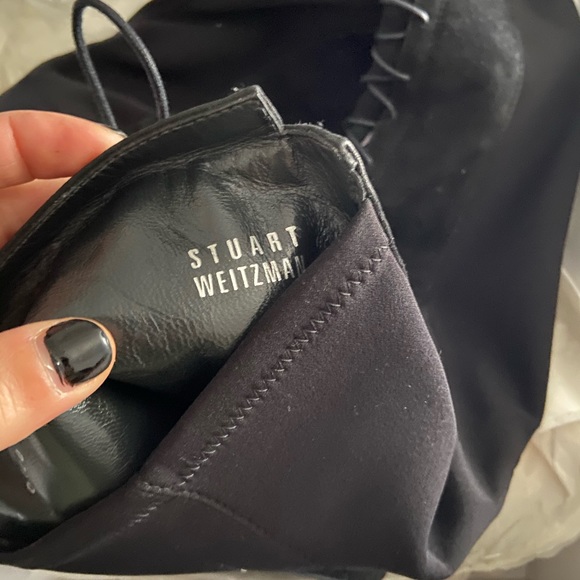 Stuart Weitzman knee length tie up boots - Picture 9 of 15